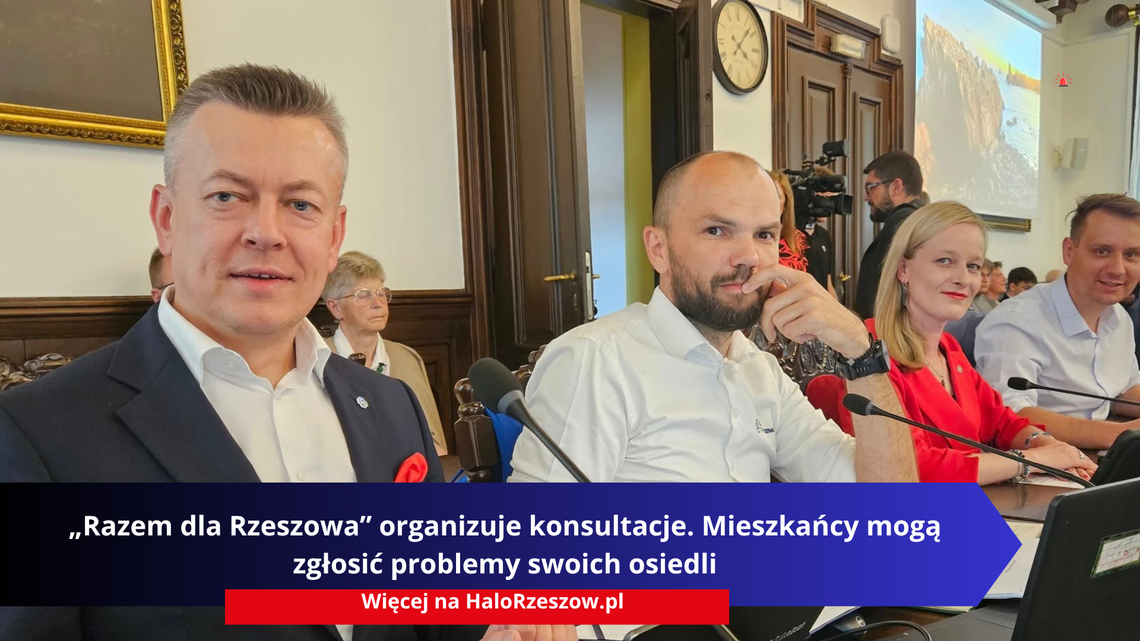 „Razem dla Rzeszowa” organizuje konsultacje. Mieszkańcy mogą zgłosić problemy swoich osiedli „Razem dla Rzeszowa” organizuje konsultacje. Mieszkańcy mogą zgłosić problemy swoich osiedli