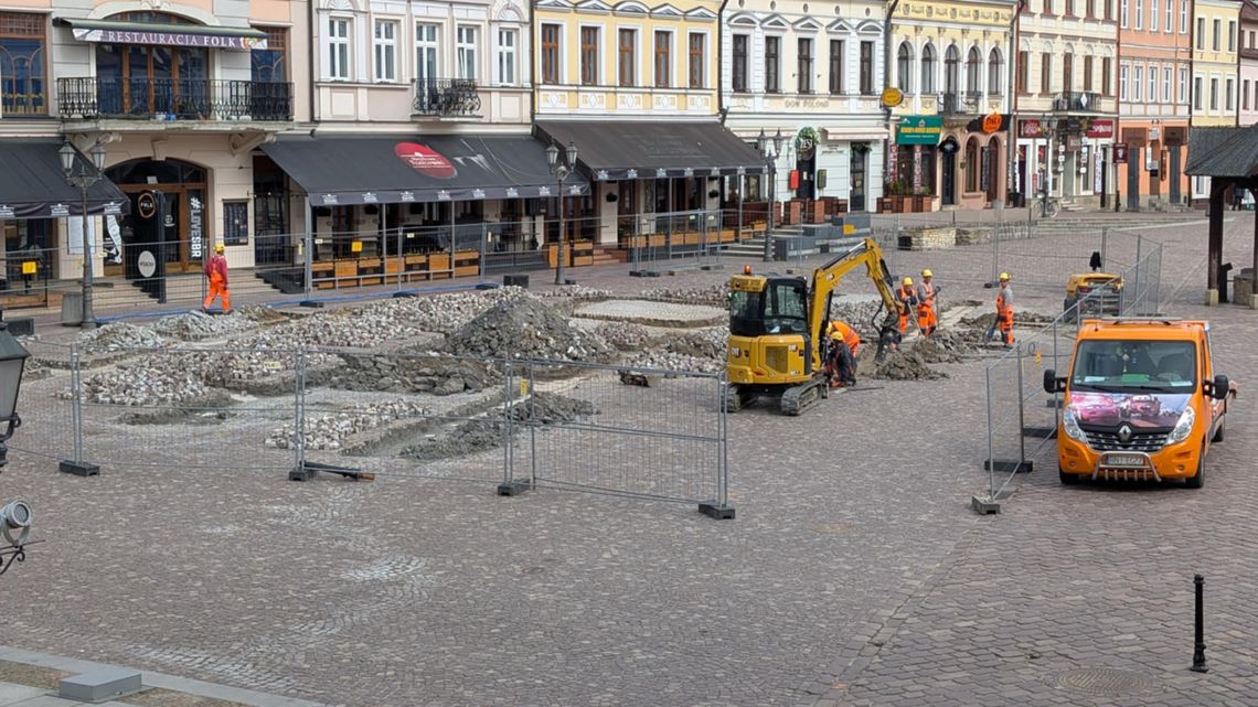 Remont na rzeszowskim Rynku. Będzie mniej ogródków