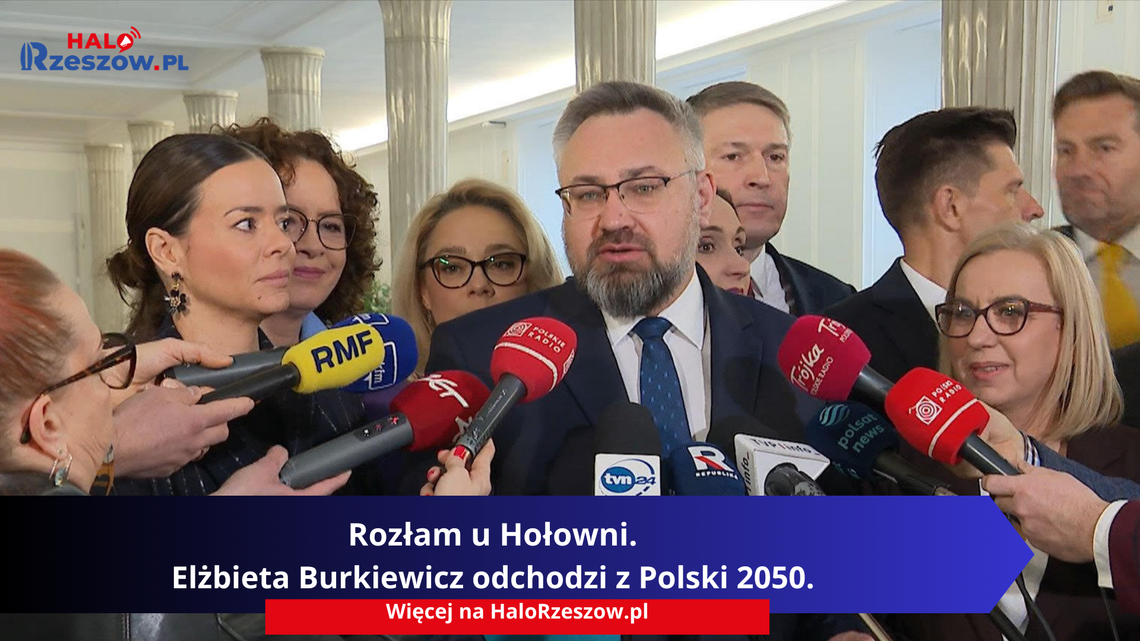 Rozłam u Hołowni. Elżbieta Burkiewicz odchodzi z Polski 2050. Rozłam u Hołowni. Elżbieta Burkiewicz odchodzi z Polski 2050.