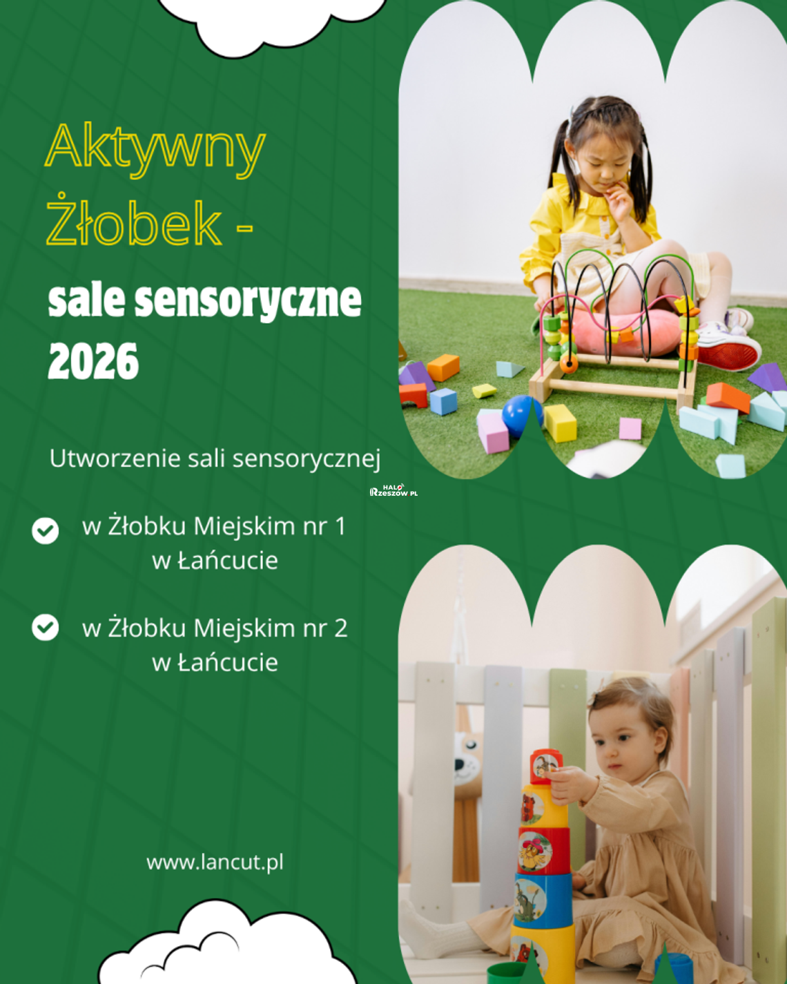 Rozwój łańcuckich żłobków miejskich. Powstaną nowoczesne sale sensoryczne Aktywny Żłobek-sale sensoryczne