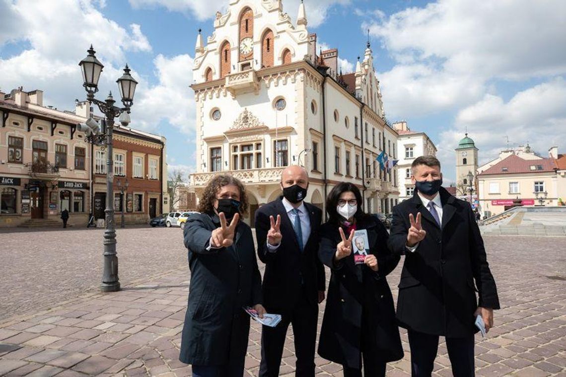 Rzeszów. Fijołek otrzymuje wsparcie rodziny samorządowej