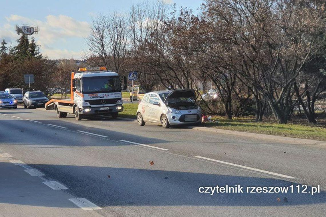 Rzeszów. Karambol z udziałem czterech aut na al. Witosa