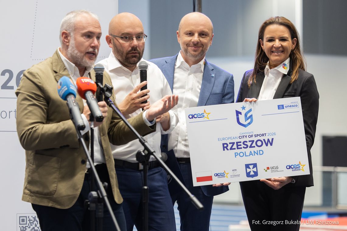 Rzeszów miastem Sportu 2026? Decydujące starcie