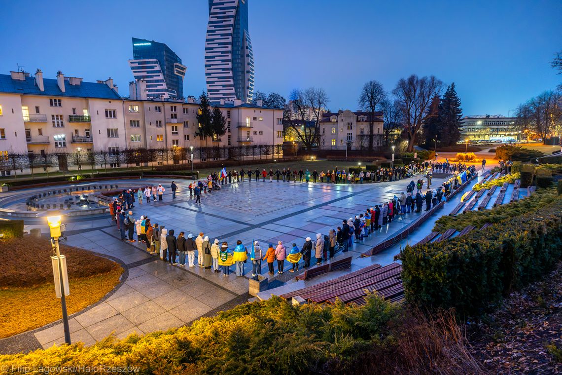 płomień solidarności Rzeszów
