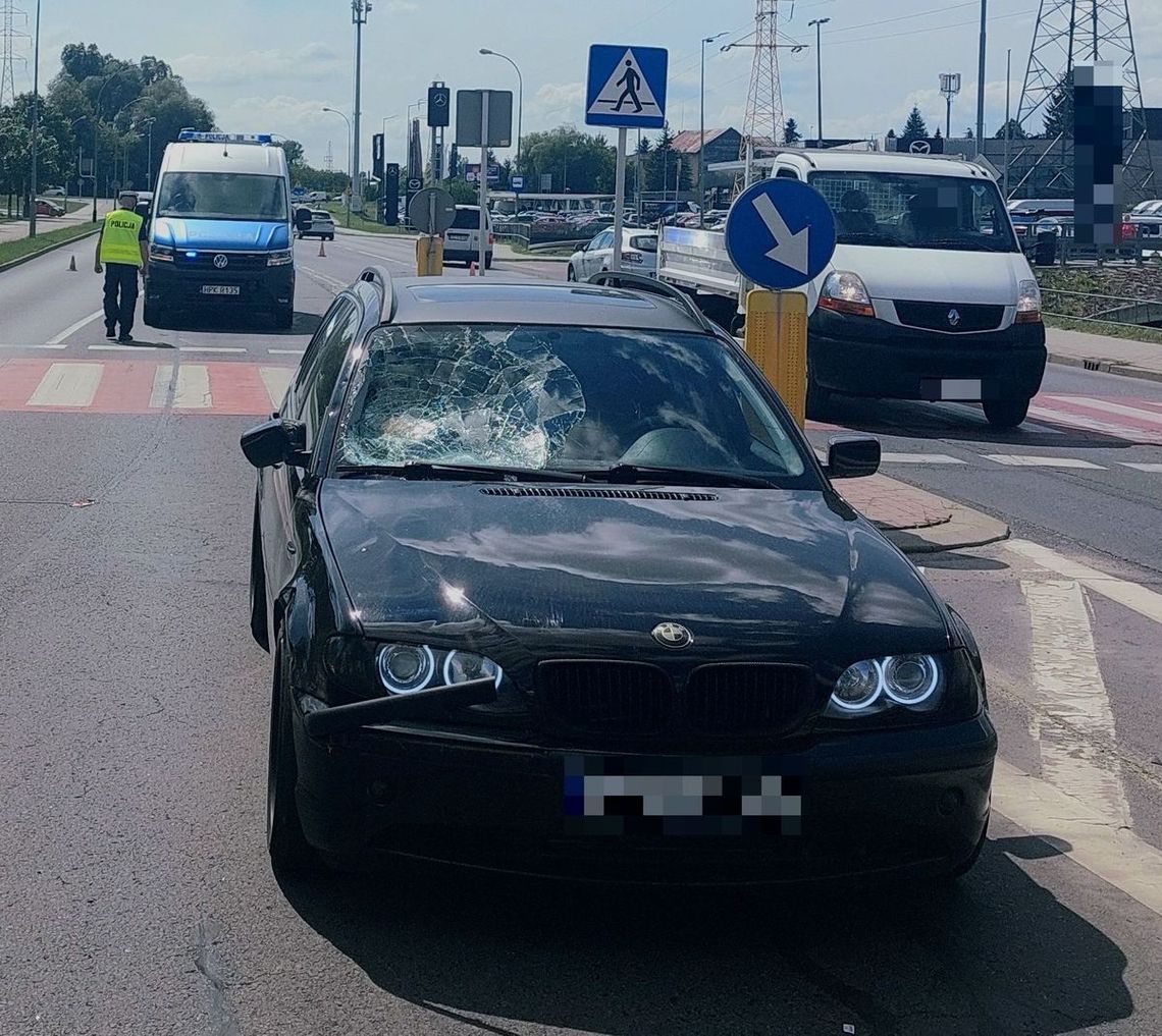 Rzeszów. Po wypadku na al. Wyzwolenia dziewczynka i chłopiec w szpitalu