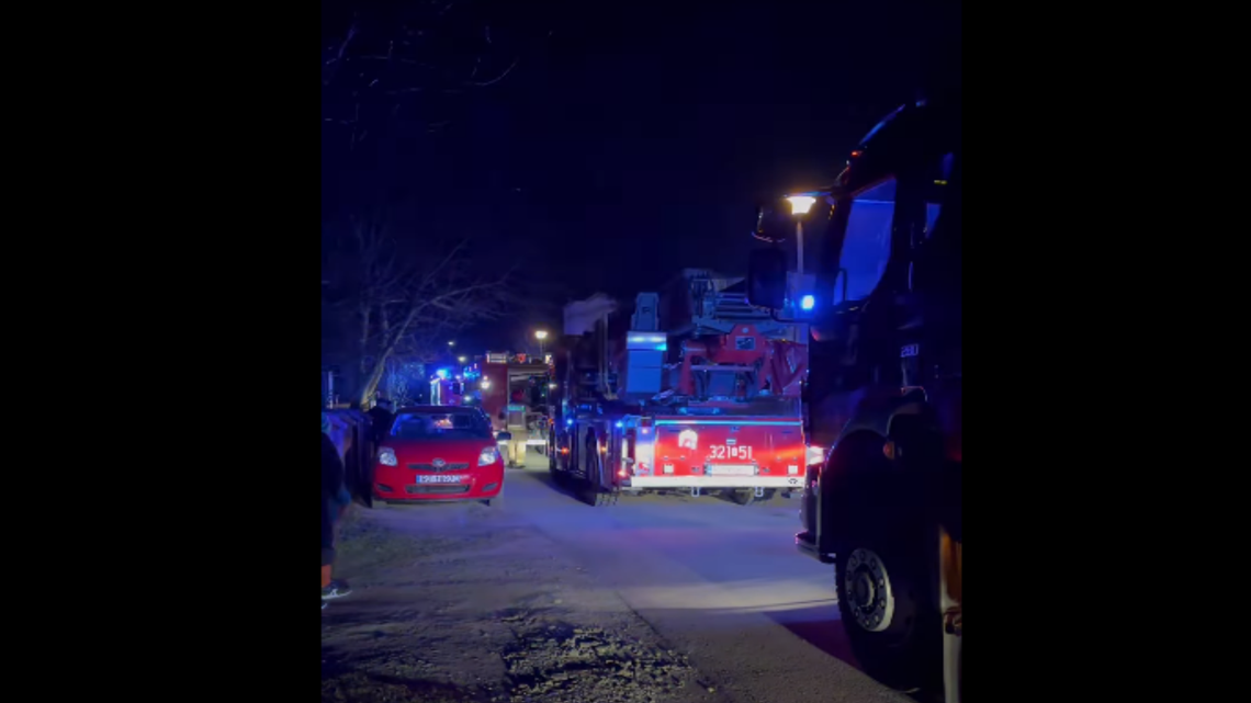 Rzeszów: Pożar domu jednorodzinnego. Nie żyje kobieta