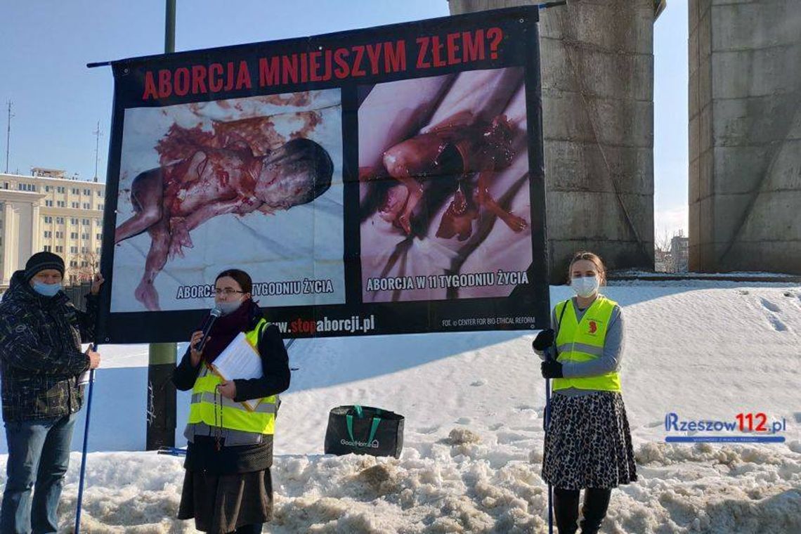 Rzeszów. Protest pro-life. Foto i wideo