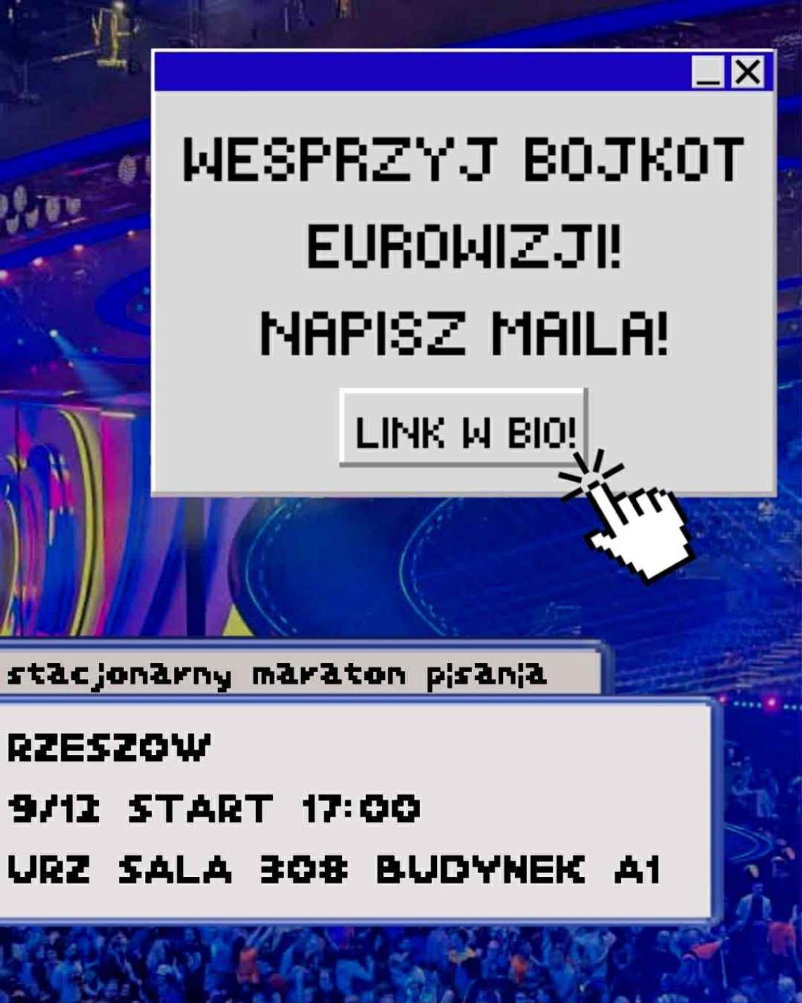 Rzeszów protestuje! Maraton maili do TVP w sprawie bojkotu Eurowizji