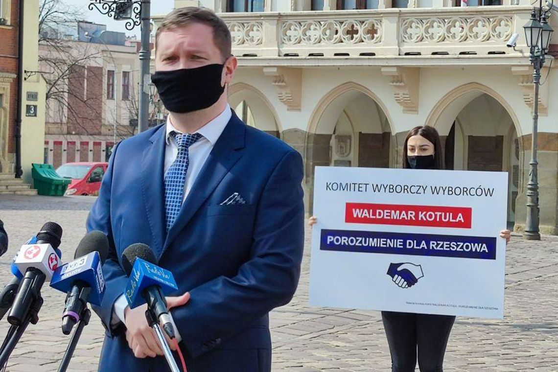 Rzeszów. Waldemar Kotula zarejestrował komitet wyborczy