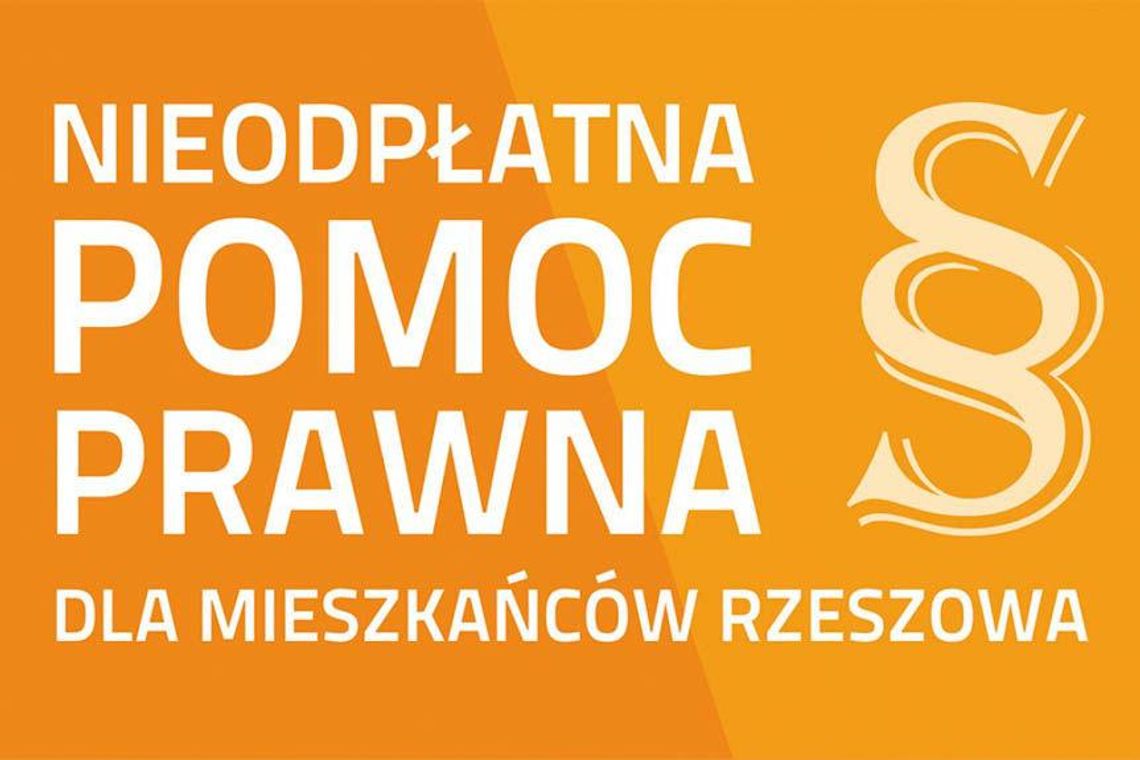 Rzeszów wznawia obsługę w wybranych punktach pomocy prawnej