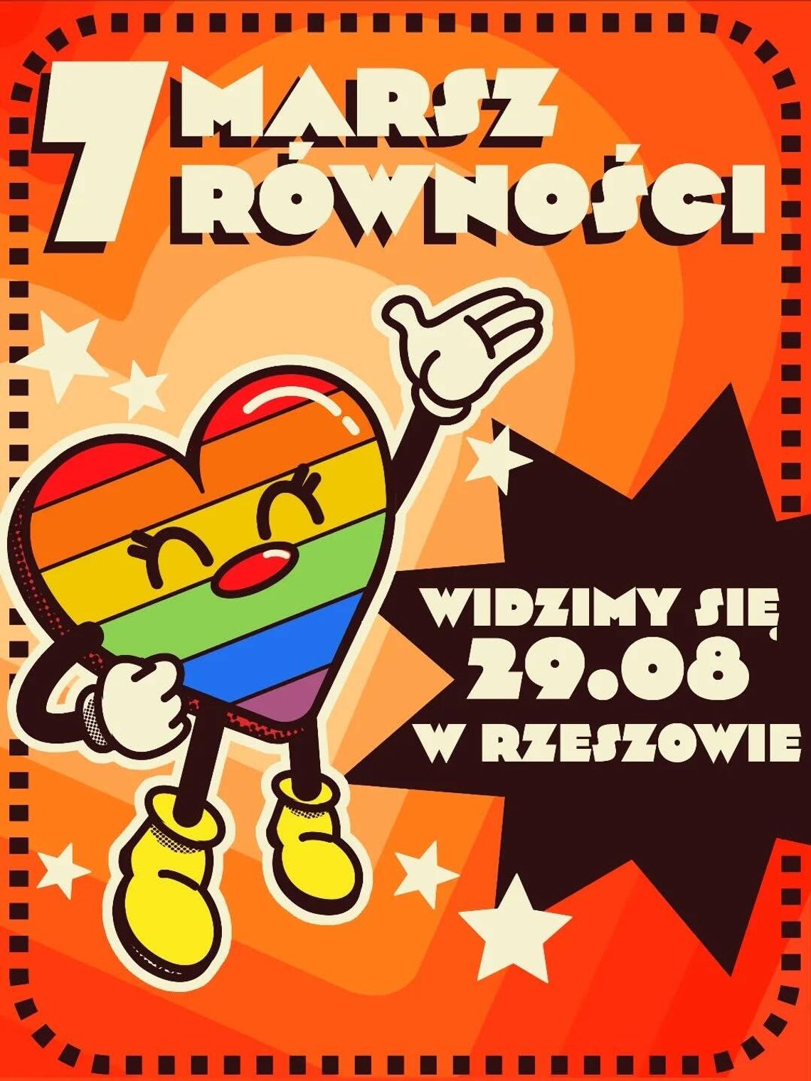 Rzeszów znów w kolorach tęczy! VII Marsz Równości przejdzie ulicami miasta
