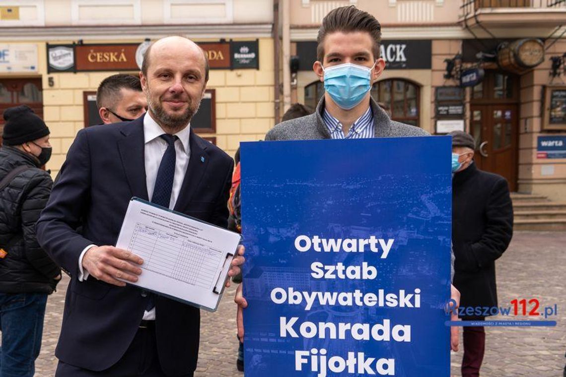 Rzeszowianie powinni decydować o swoim mieście. Otwarty sztab K. Fijołka