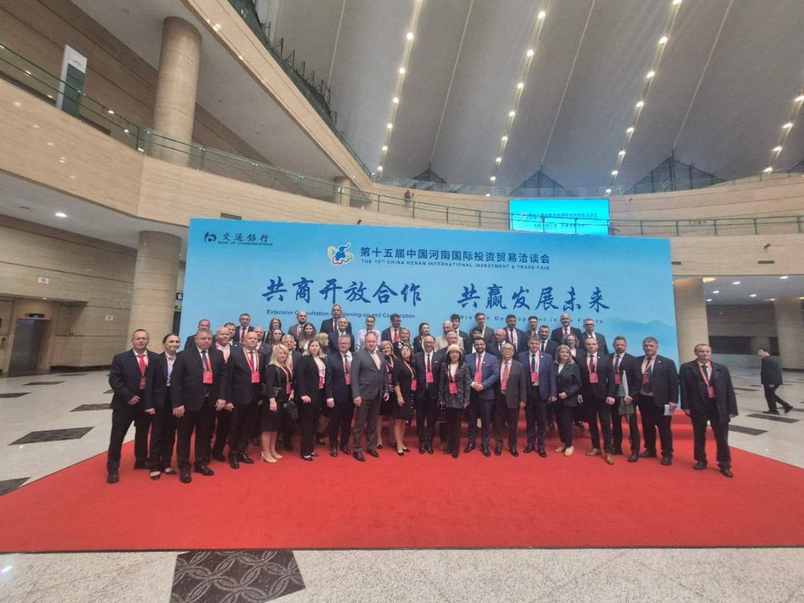 Samorządowcy promowali współpracę z Chinami na targach w Zhengzhou