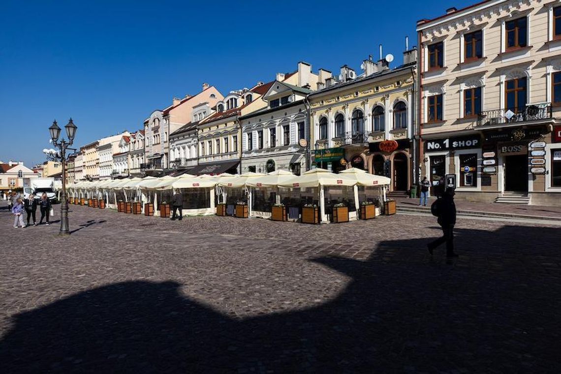 Sezon ogródkowy na rzeszowskim Rynku rozpoczęty