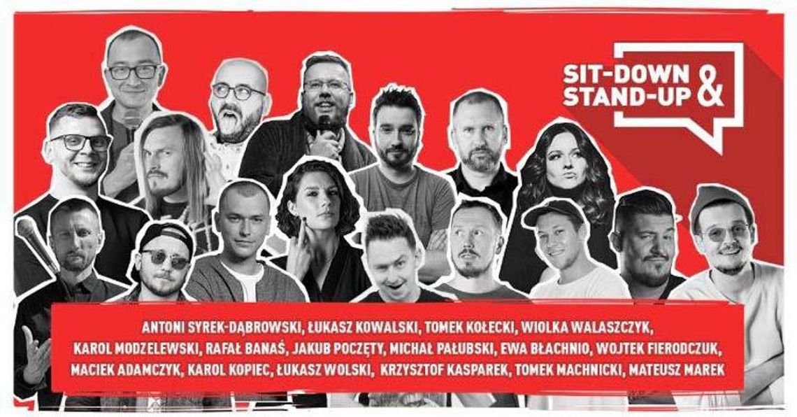 Sit-down & Stand-up w Rzeszowie. Czołowi komicy w Przystani na Lato