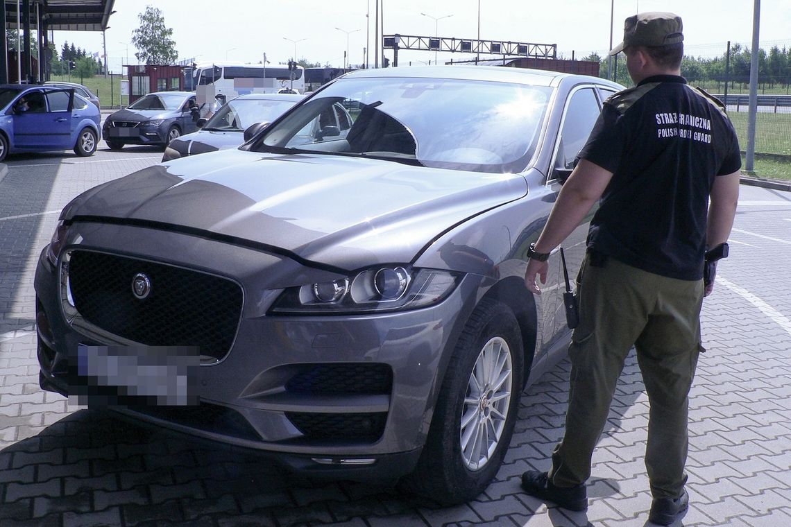 Skradziono we Włoszech jaguara próbowano wywieść do Ukrainy