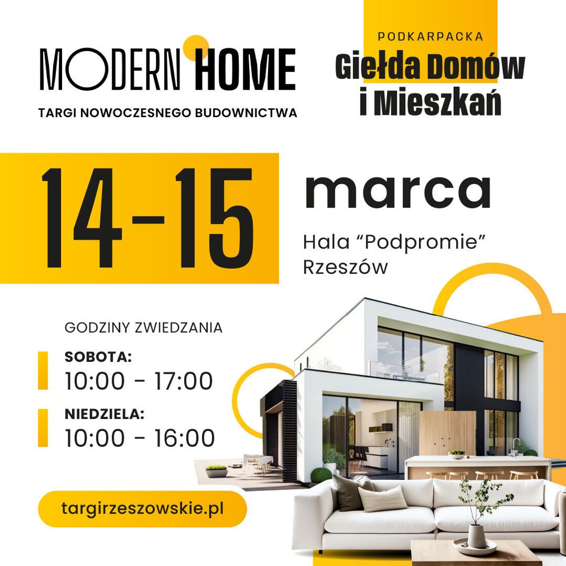 Smart home, pompy ciepła i giełda mieszkań. Modern Home zaprasza do Hali Podpromie