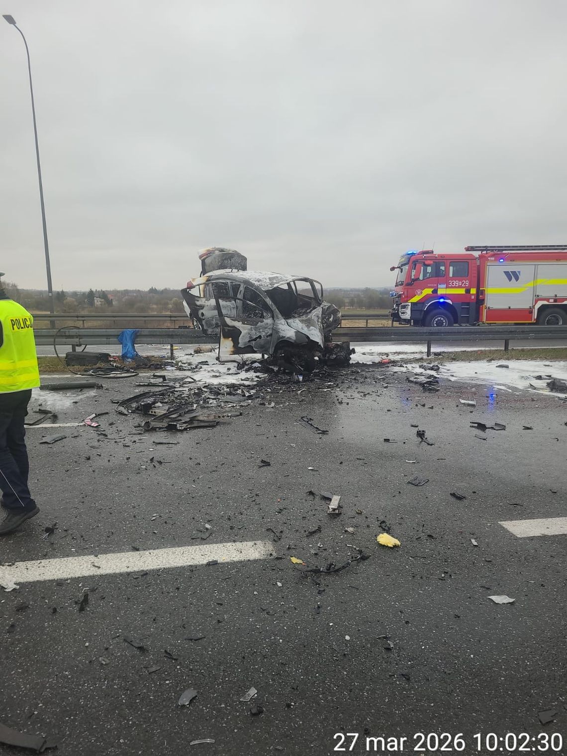 Śmiertelny wypadek na S19 pod Rzeszowem. Policja szuka świadków tragicznego zderzenia