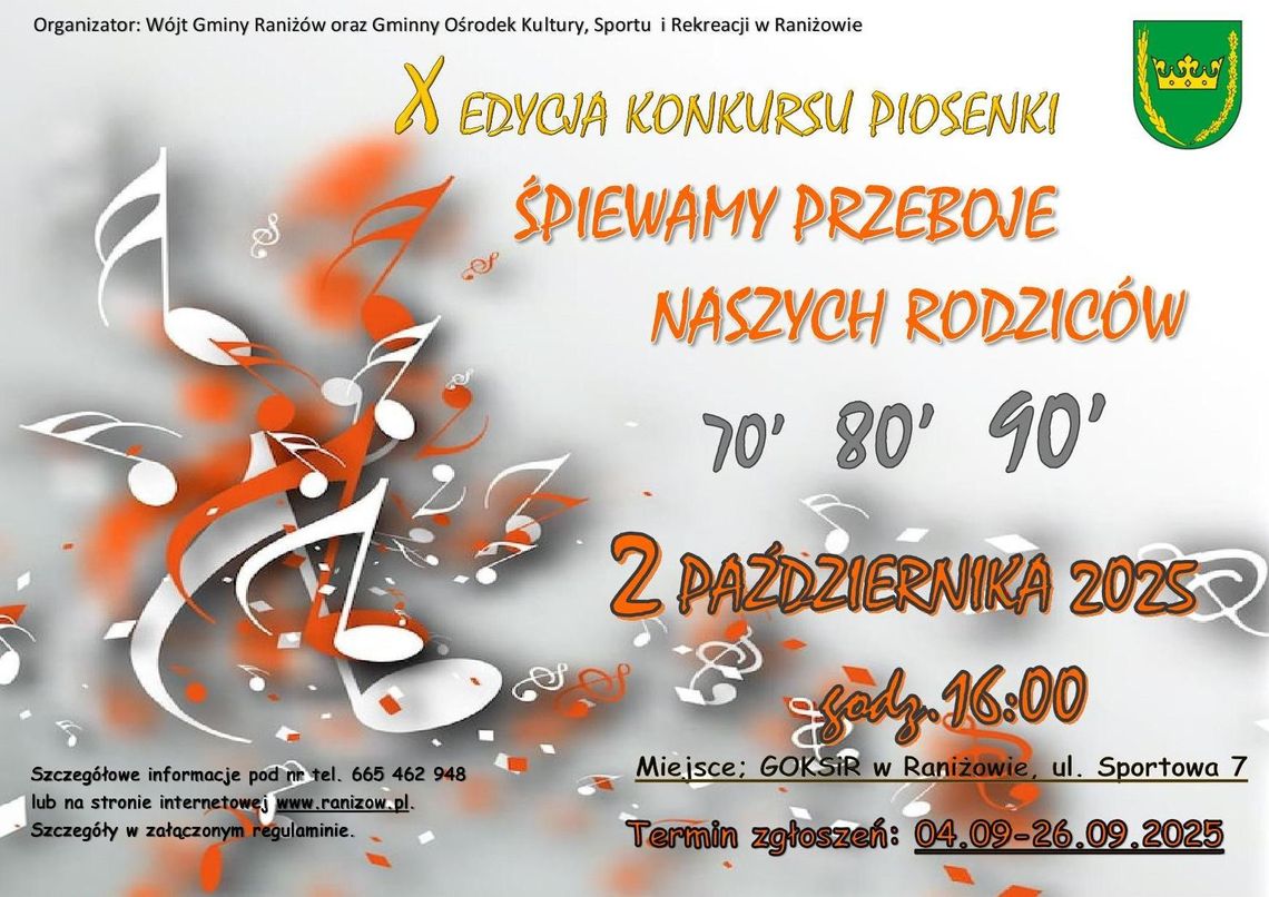 „Śpiewamy Przeboje Naszych Rodziców” w Raniżowie
