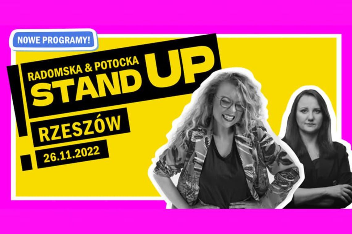 STAND-UP. Radomska i Potocka w BWA Rzeszów