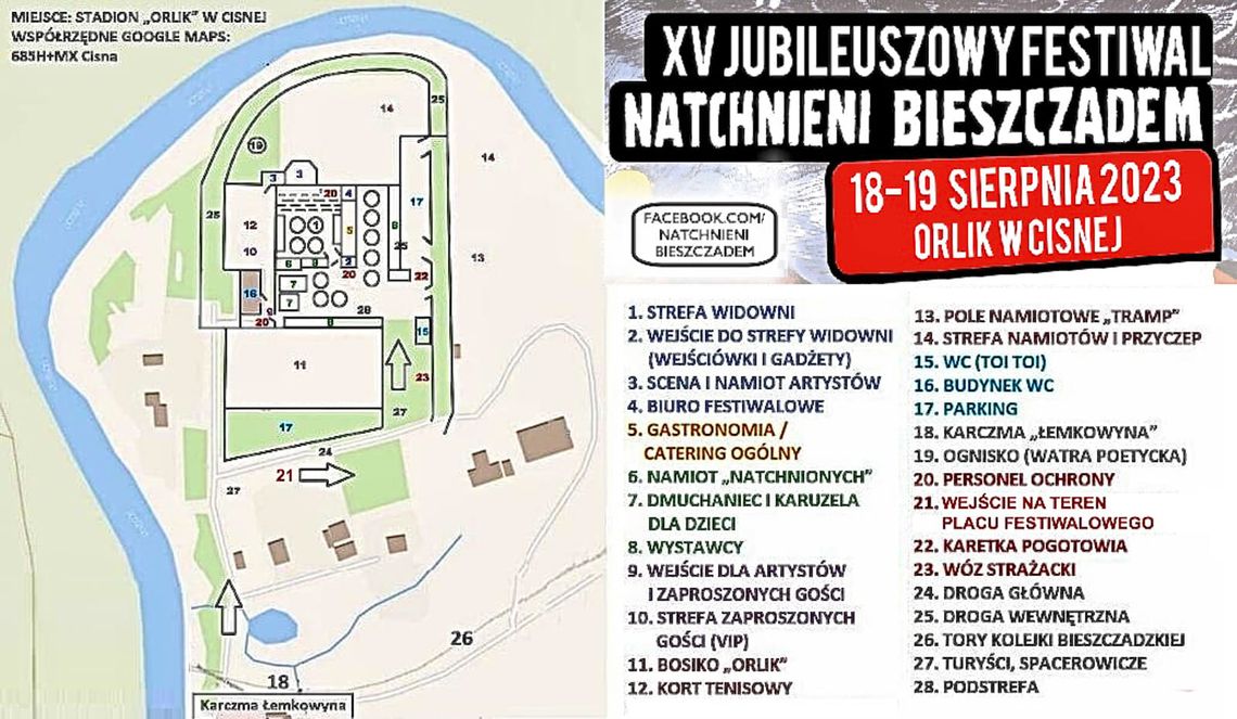 Startuje XV Festiwal Natchnieni Bieszczadem w Cisnej