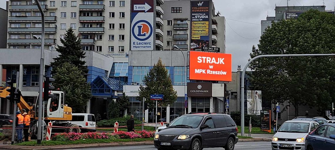 Strajk w MPK Rzeszów. Kierowcy chcą zmian i o nie zawalczą. Na razie jest chaos!