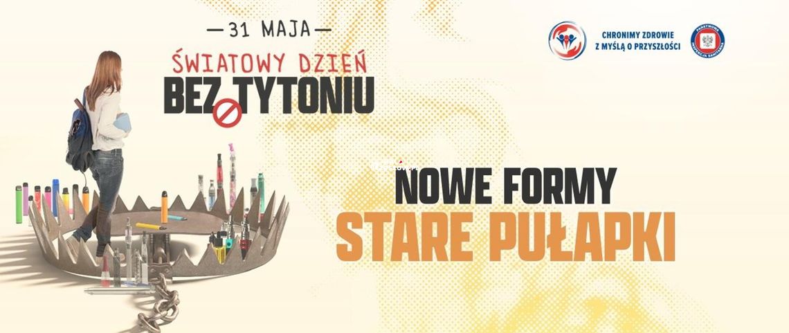 Światowy Dzień bez Tytoniu 2026. Działania edukacyjne i prewencyjne Światowy Dzień Bez Tytoniu 2026