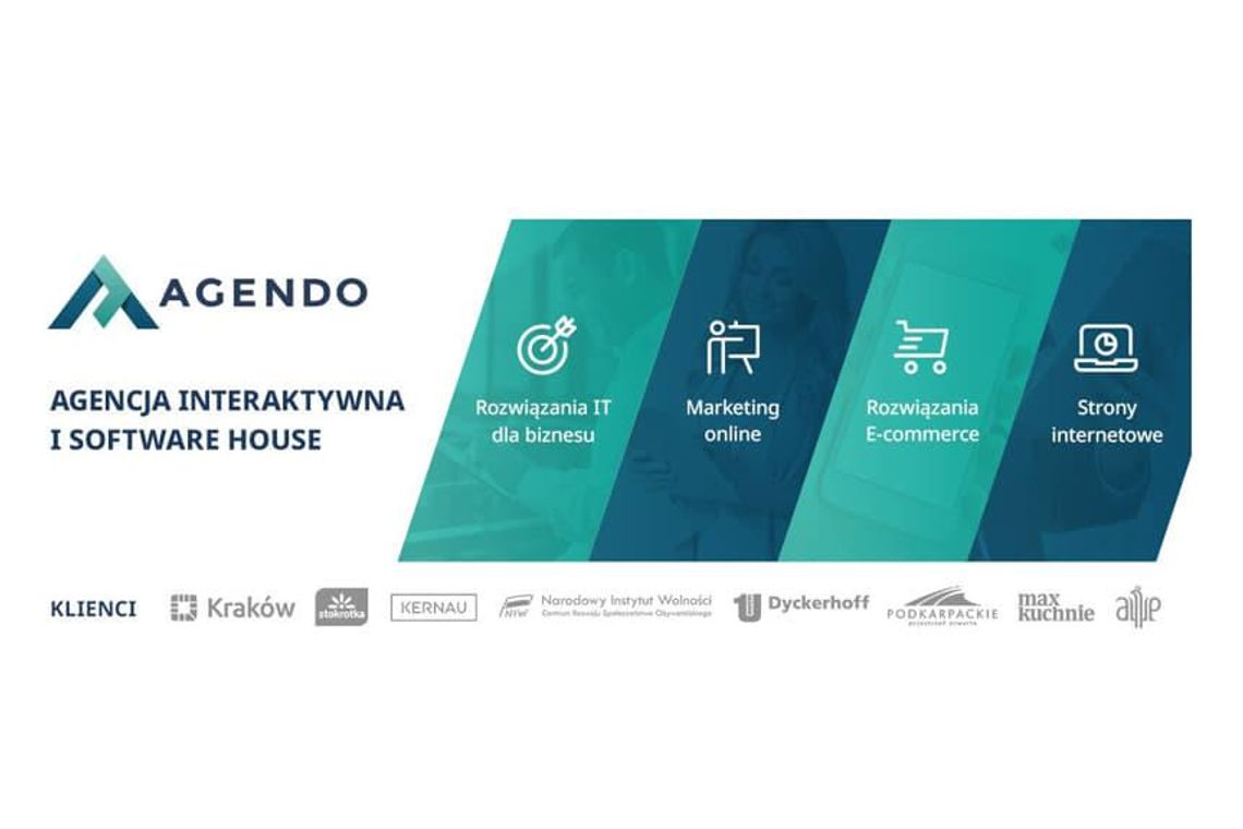 System dedykowany, strona internetowa, sklep internetowy? - Agendo specjaliści w swoim fachu