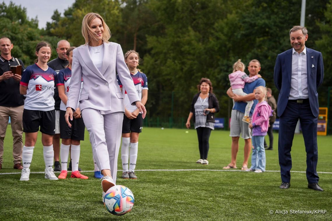 Tarnobrzeg. Marta Nawrocka: futbol to także wielka pasja kobiet