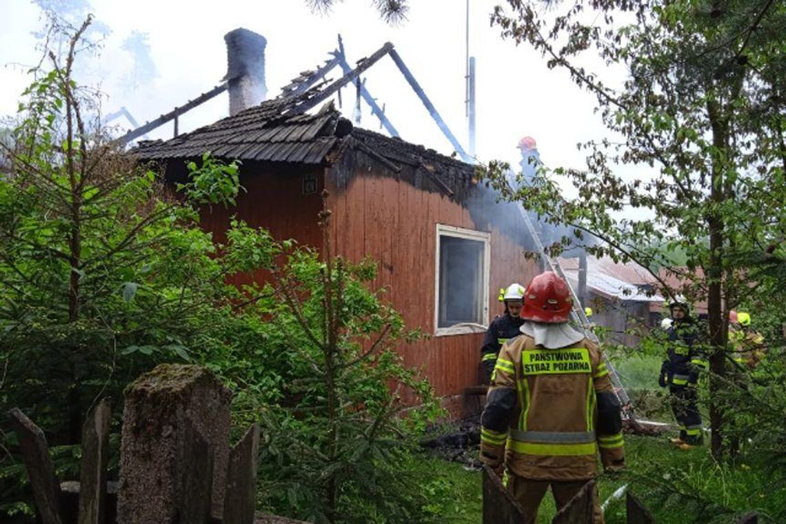 Tragiczny pożar w Rakszawie. Szokujące odkrycie strażaków