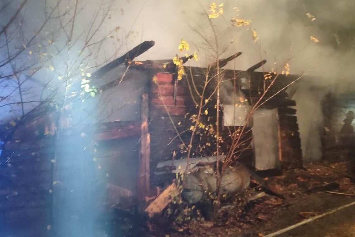 Tragiczny pożar w Widaczu. Nie żyje 80-latek