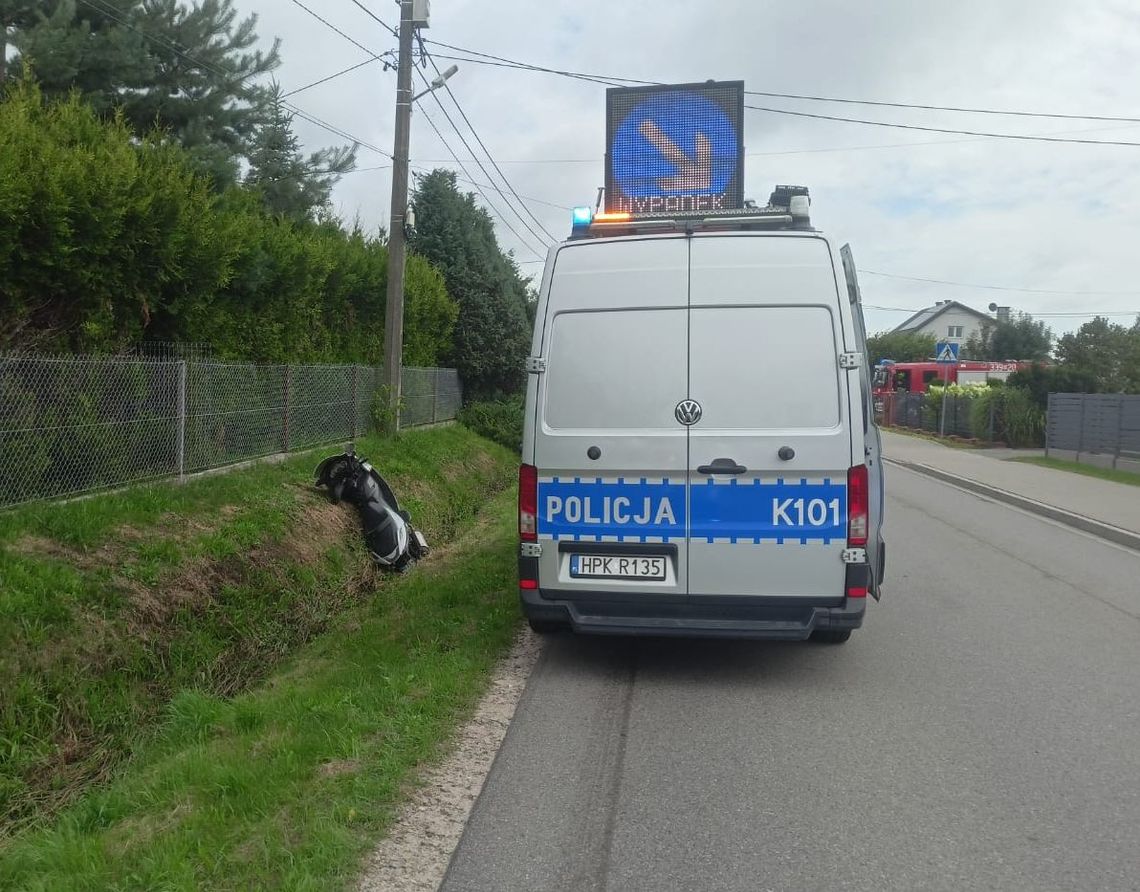 Tragiczny wypadek motocyklisty w Bratkowicach