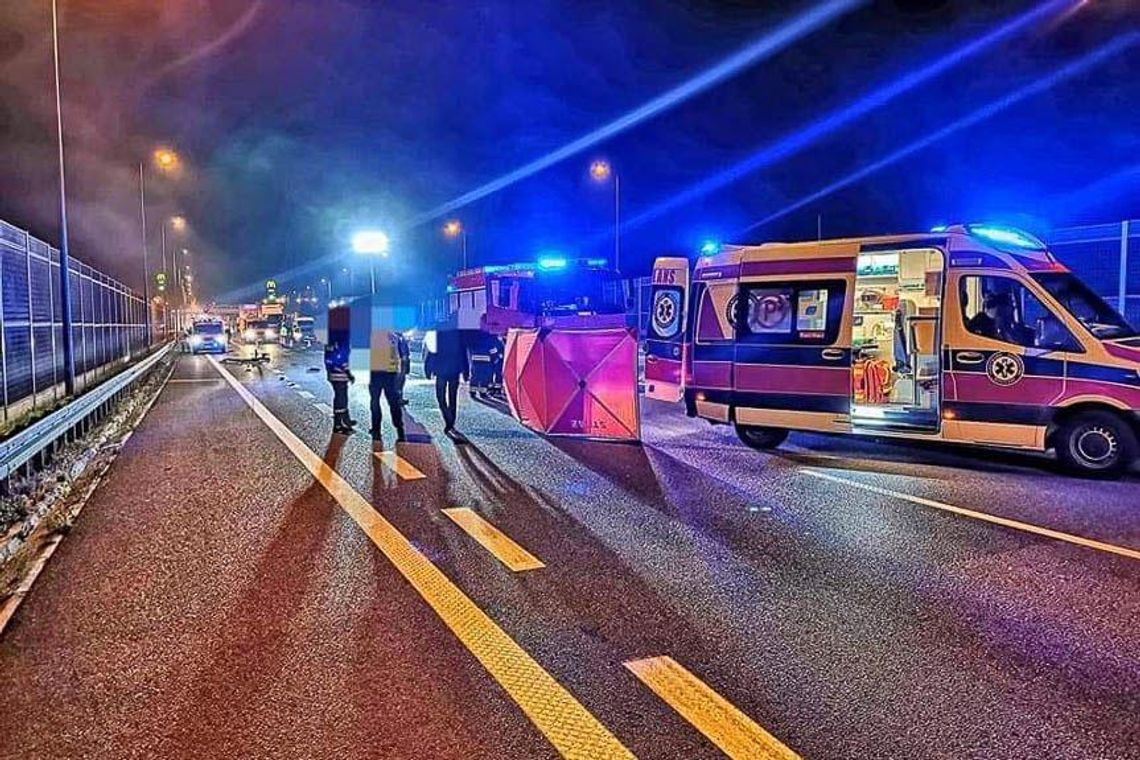 Tragiczny wypadek na A4. Zginął mieszkaniec Podkarpacia