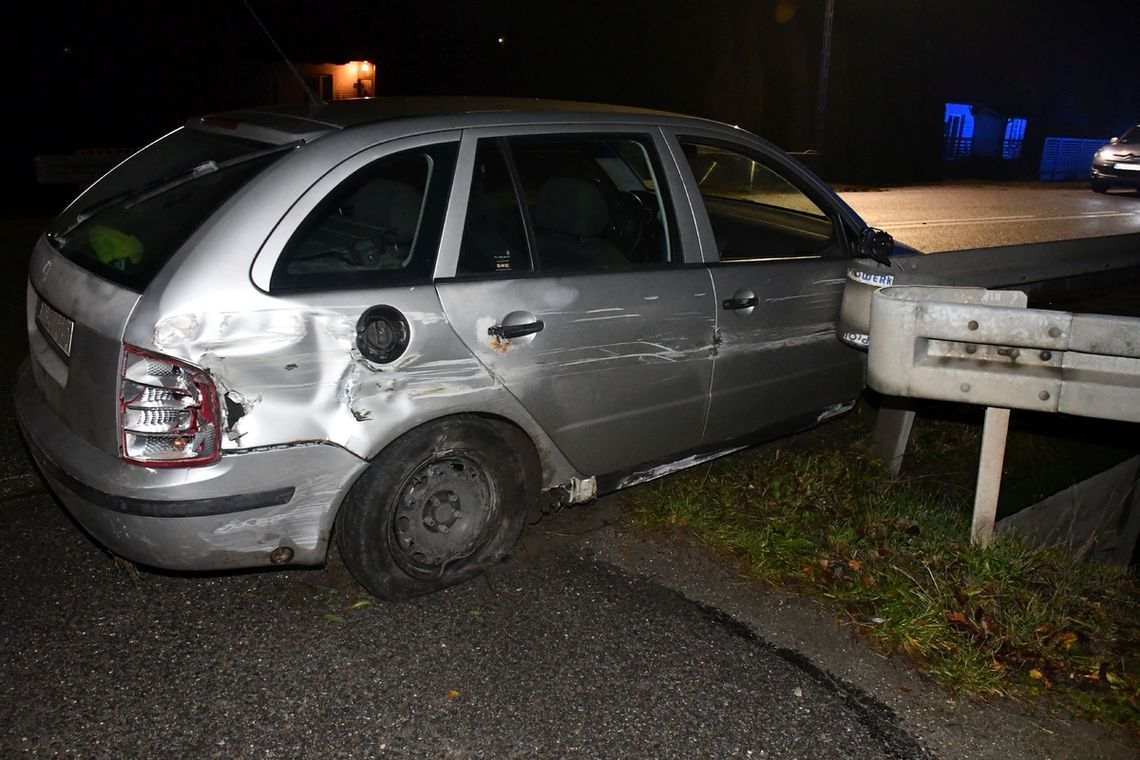 Ucieczka przed policją zakończona niebezpieczną kolizją