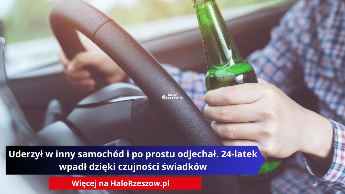 Uderzył w inny samochód i po prostu odjechał. 24-latek wpadł dzięki czujności świadków Uderzył w inny samochód i po prostu odjechał. 24-latek wpadł dzięki czujności świadków