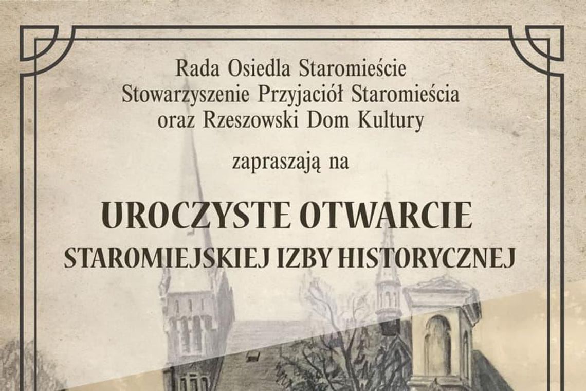 Uroczyste otwarcie Staromiejskiej Izby Historycznej