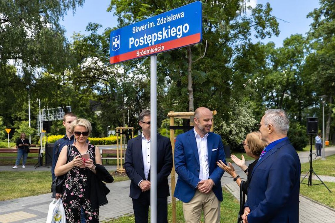 W centrum Rzeszowa powstał skwer im. Zdzisława Postępskiego