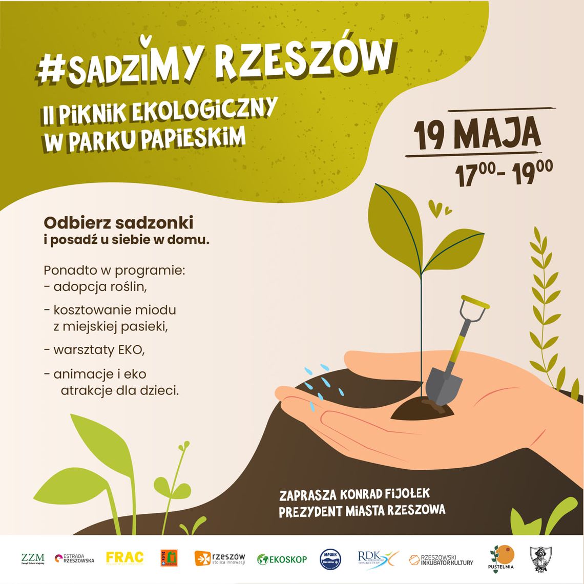 W piątek Piknik Ekologiczny #Sadzimy Rzeszów