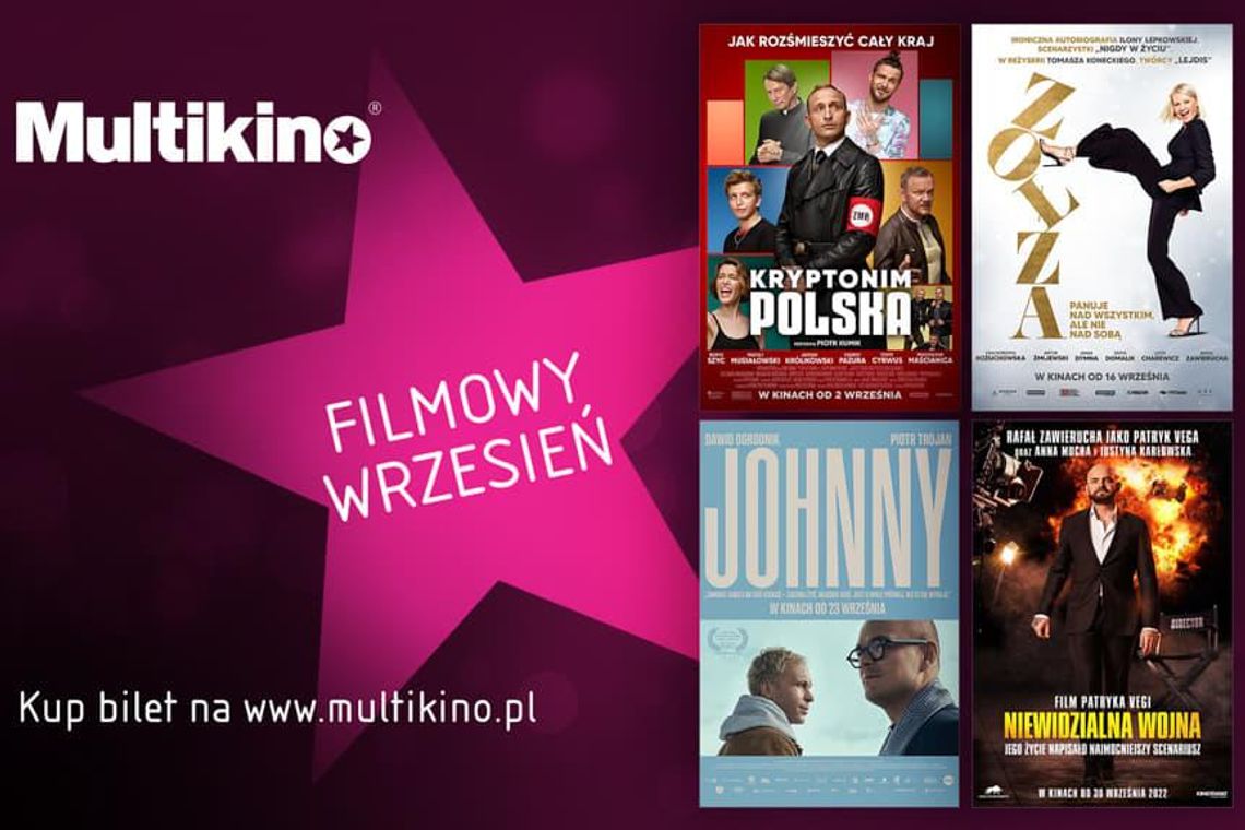 We wrześniu polskie filmy opanują Multikino