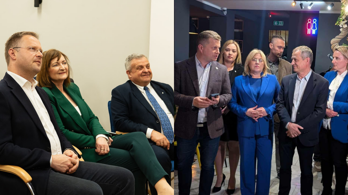 Wieczory wyborcze PO i PiS: Od umiarkowania po mobilizację