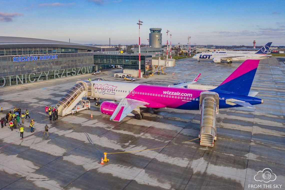 Wizz Air inauguruje loty z Jasionki