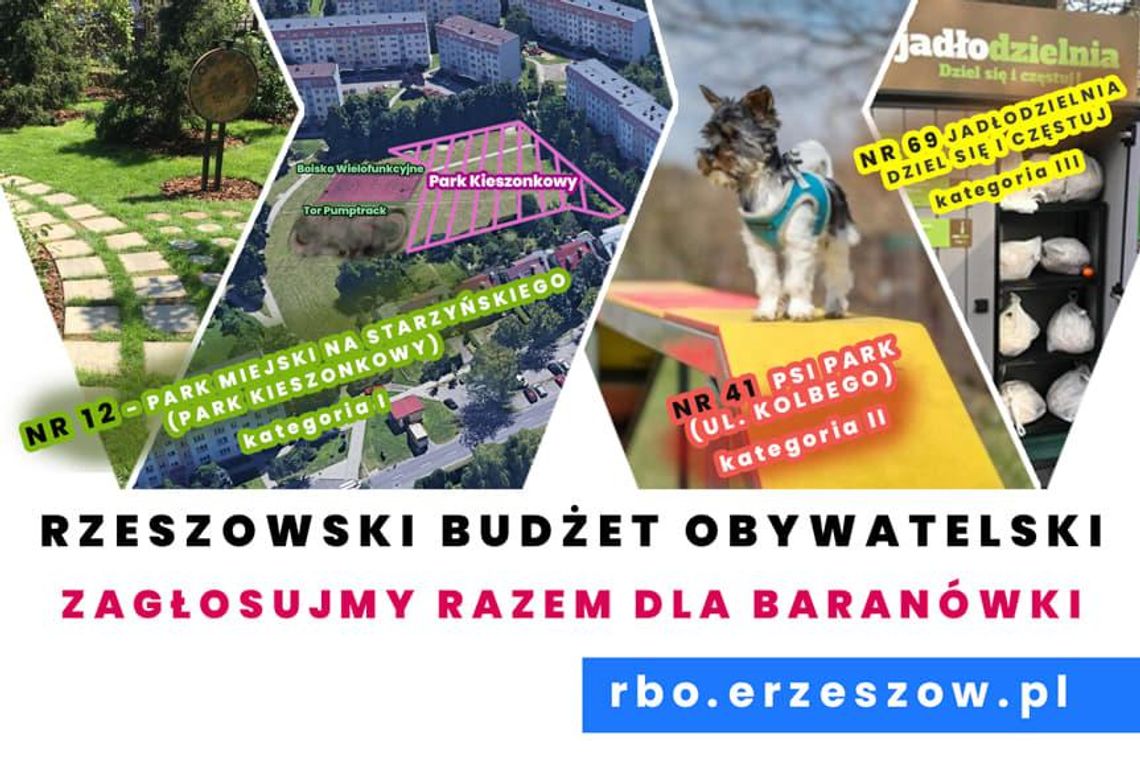 Wnioski z osiedla Baranówka do RBO na rok 2022