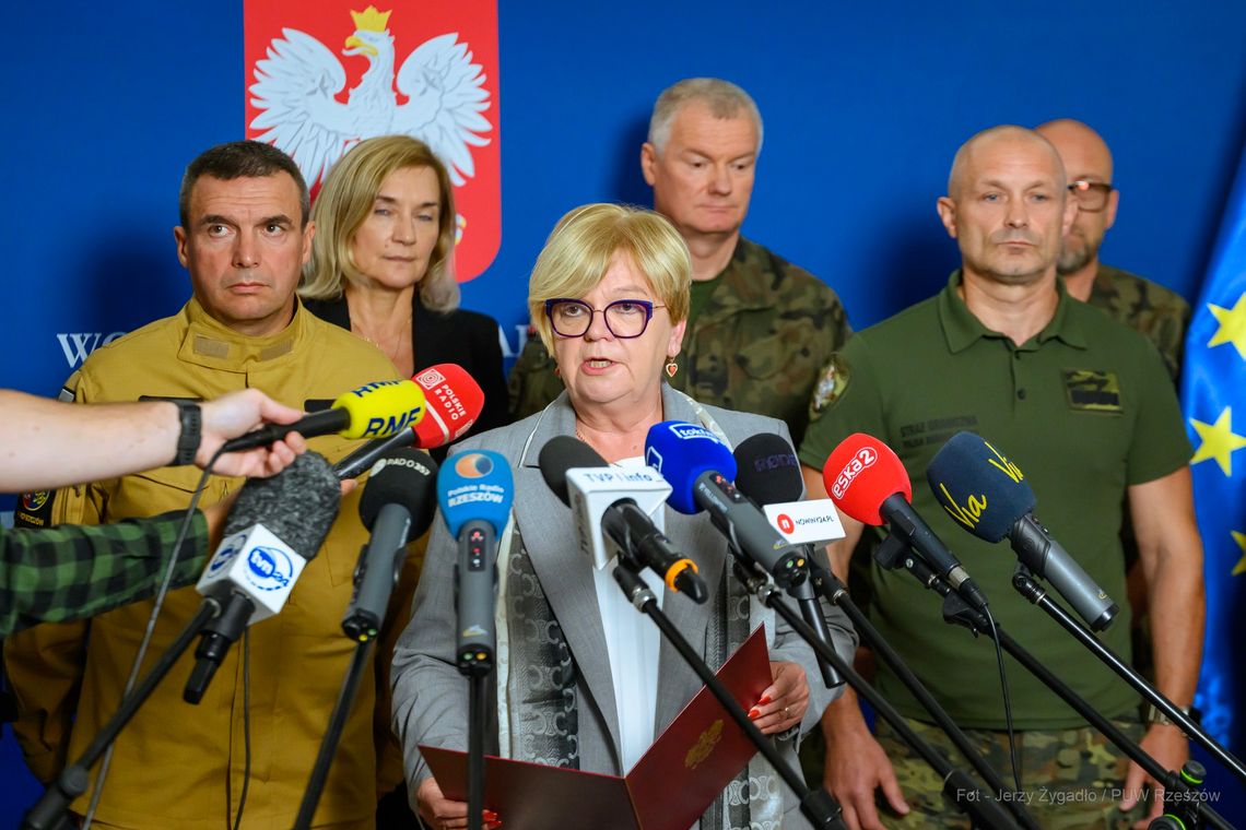 Wojewoda podkarpacki: w regionie w nocy nie doszło do jakiegokolwiek incydentu