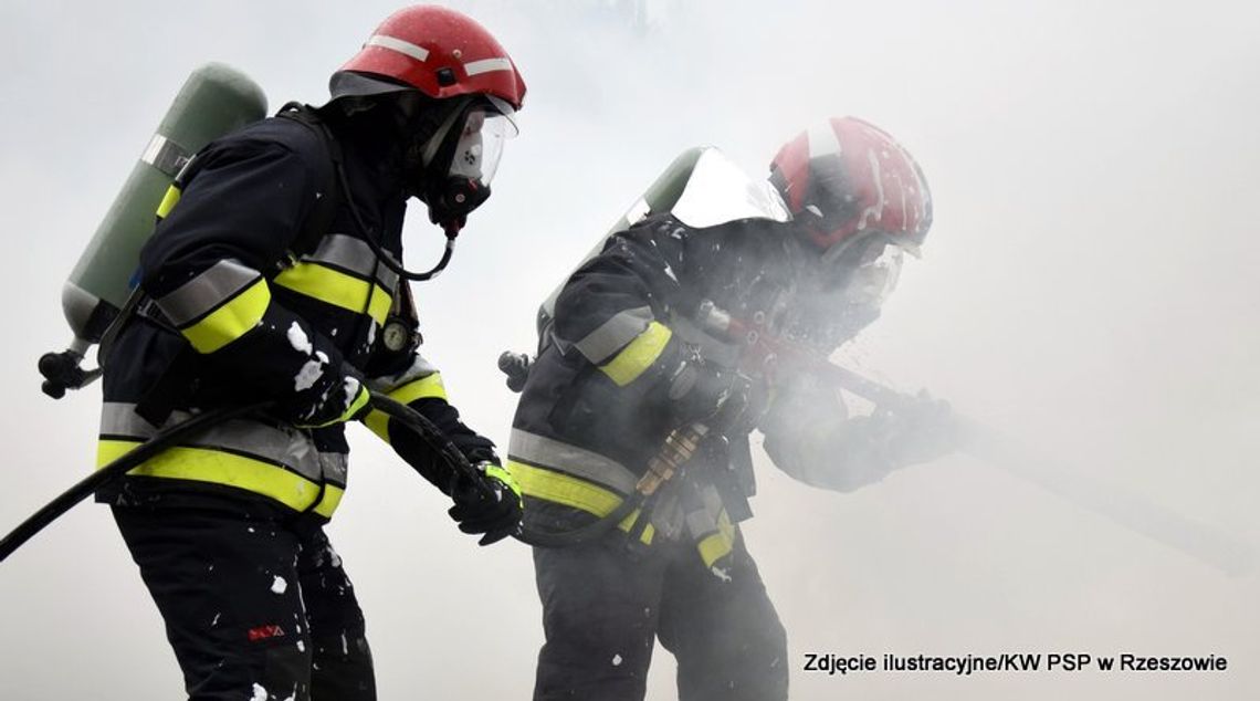 Wólka Niedźwiedzka. W pożarze traw zginął 84-letni mężczyzna