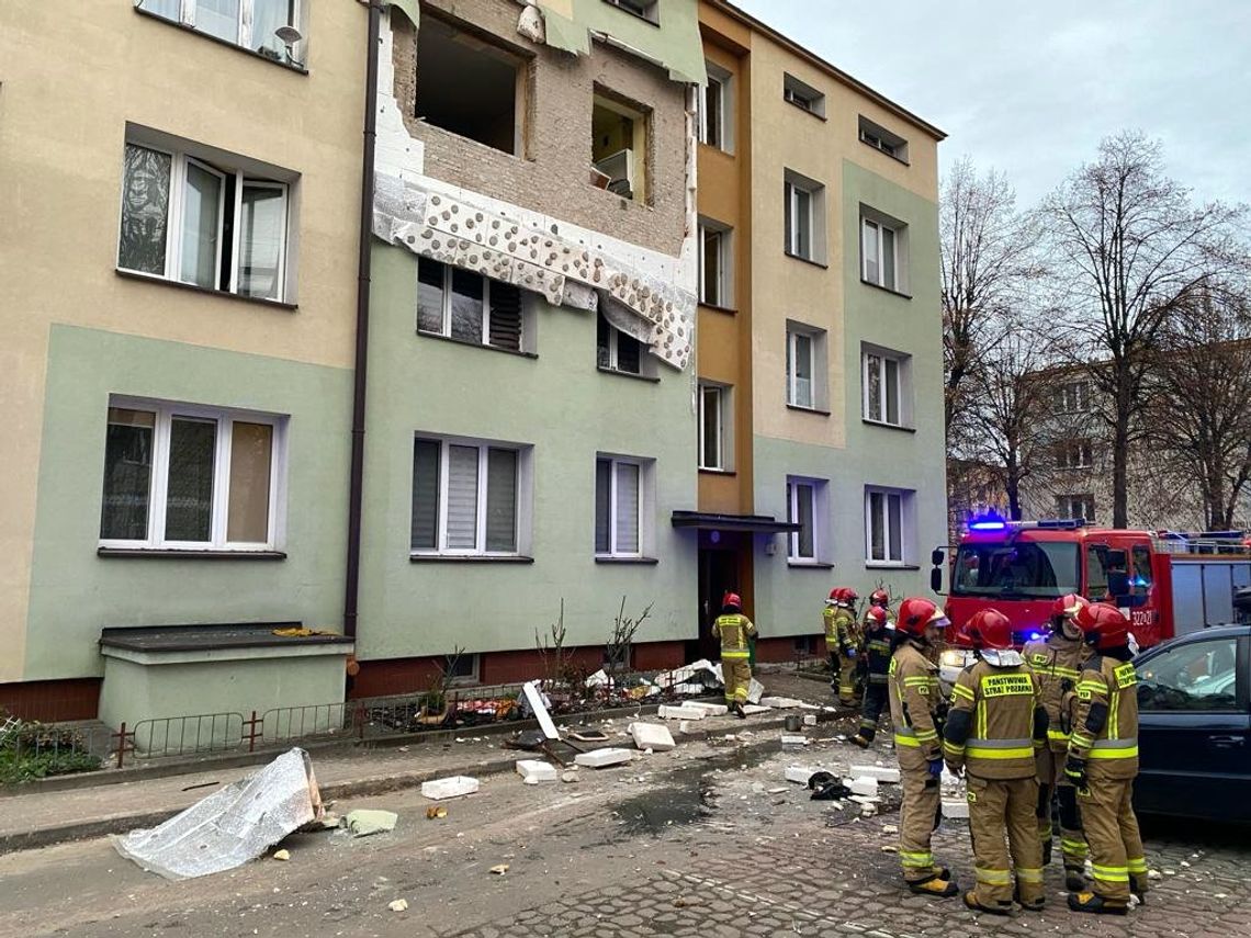 Wybuch gazu w mieszkaniu przy ul. Bohaterów Westerplatte. Jedna osoba ranna!