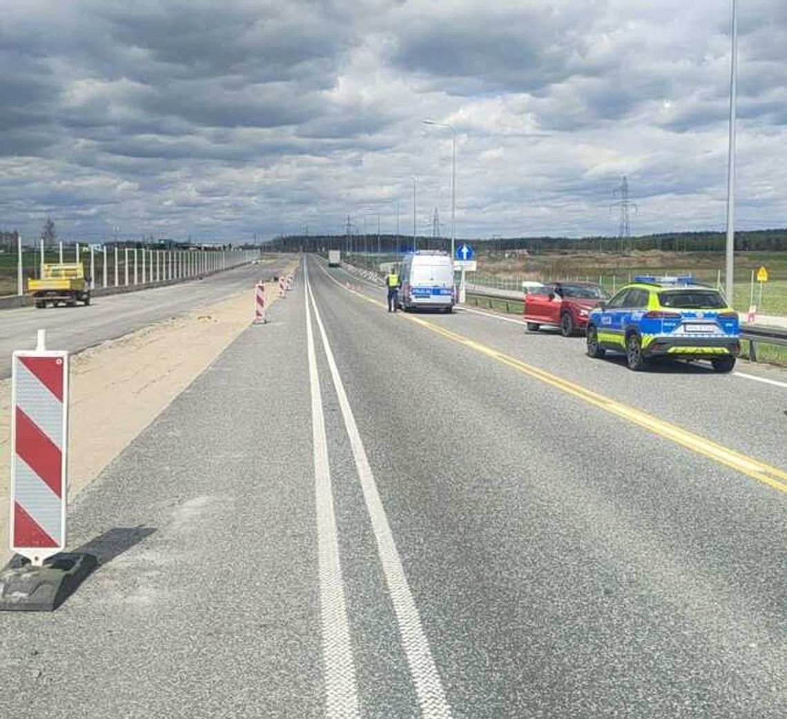 Wypadek na S19 między Sokołowem a Jasionką. Jedna osoba ranna, objazd w stronę Rzeszowa