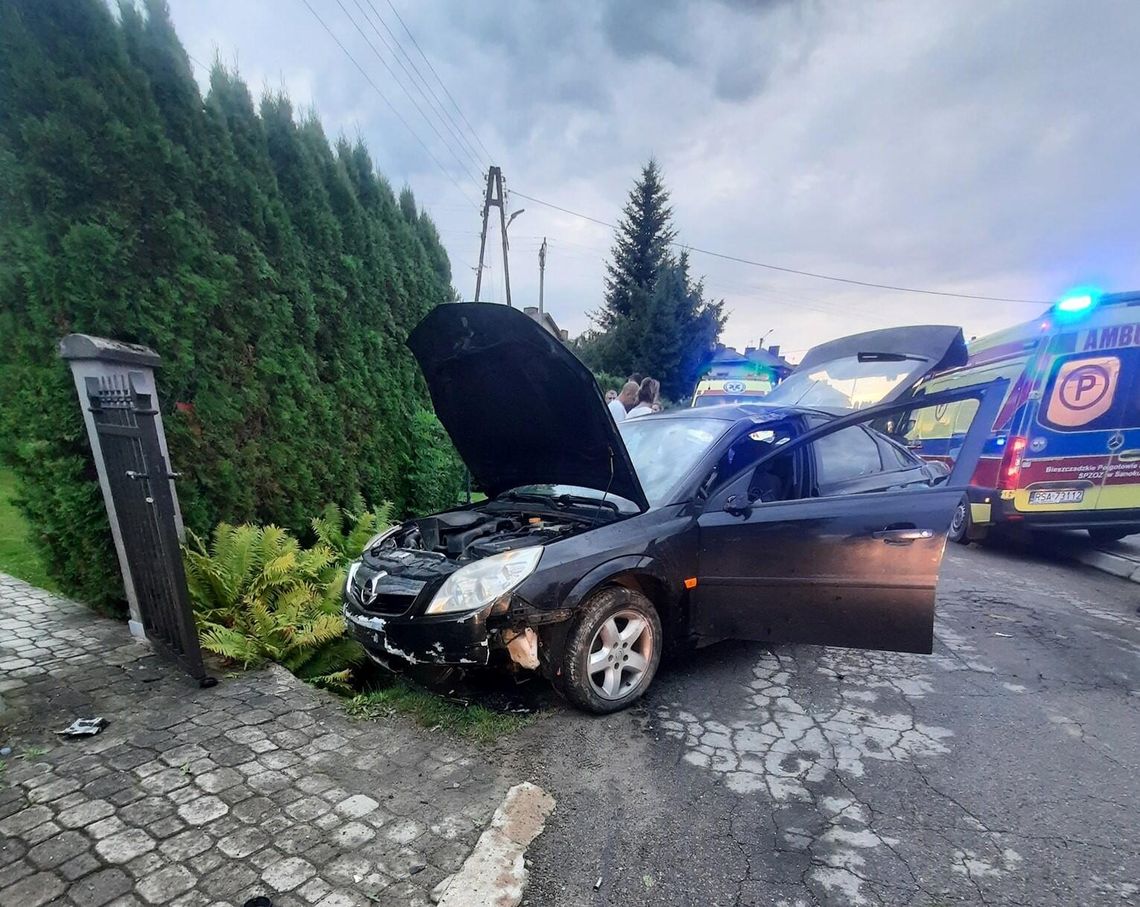 Wypadek w Domaradzu. 19-latka wjechała w przepust