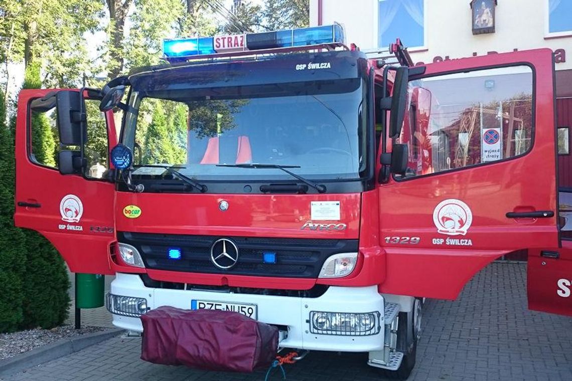 Wypadek w Świlczy. Mężczyzna został porażony prądem