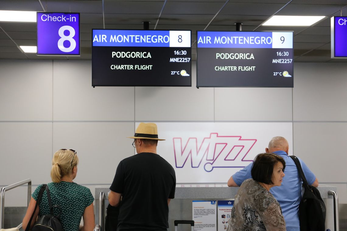Z Jasionki polecimy do Czarnogóry. Nowe połączenie do Podgoricy od czerwca 2026 roku