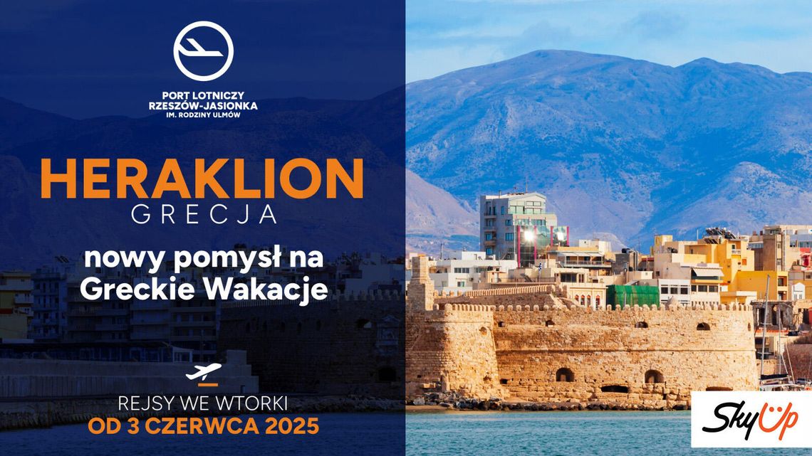 lot Jasionka Heraklion